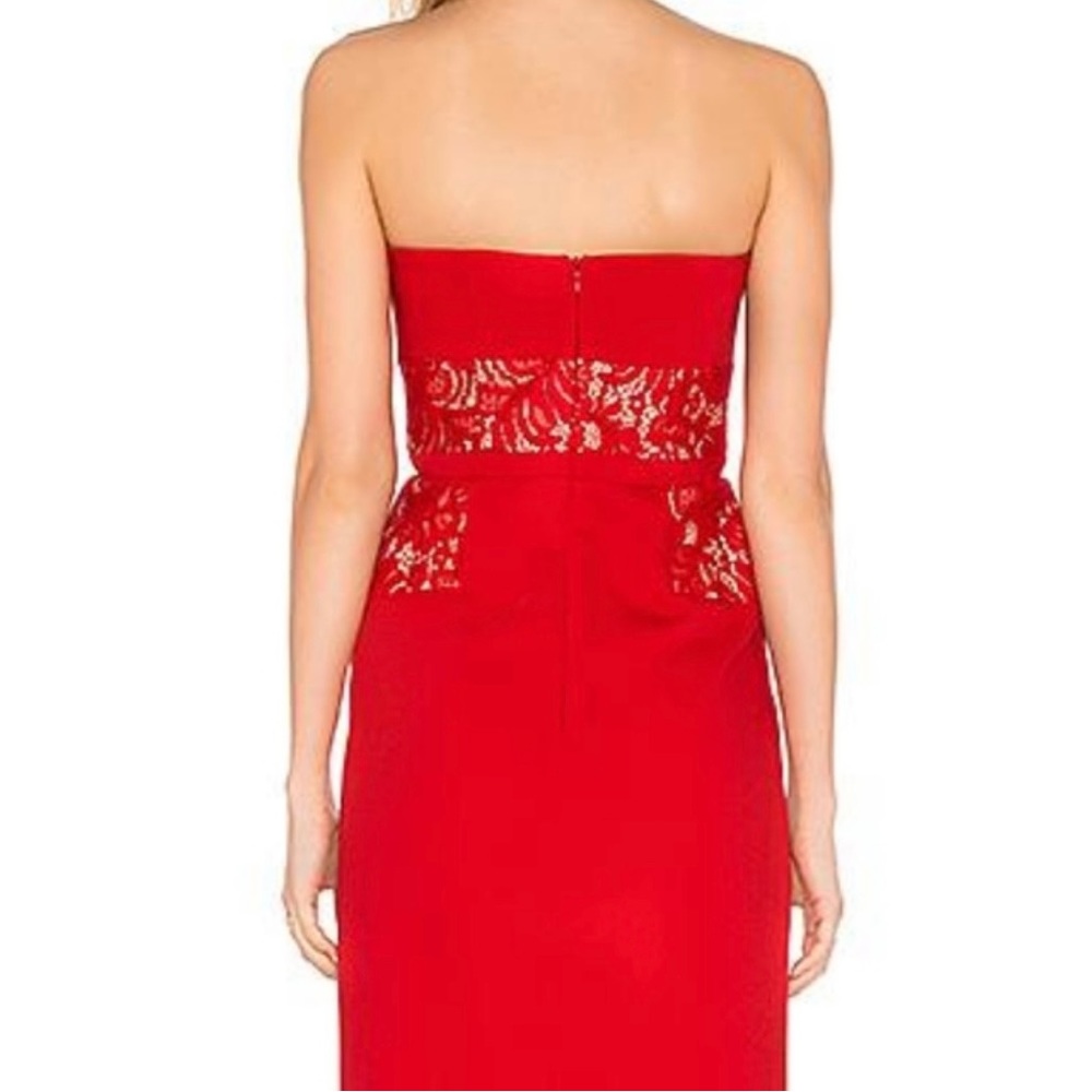 Revolve - RSVP BB Dakota Zina Dress in Ruby - Picture 3 of 5